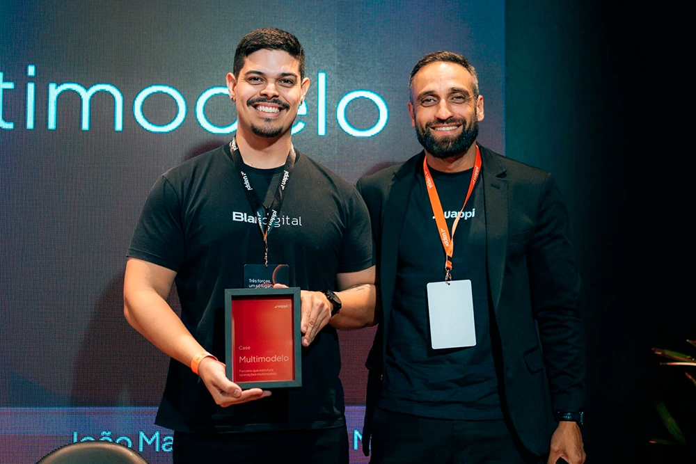 Premiação collab uappi blan digital agencia de ecommerce